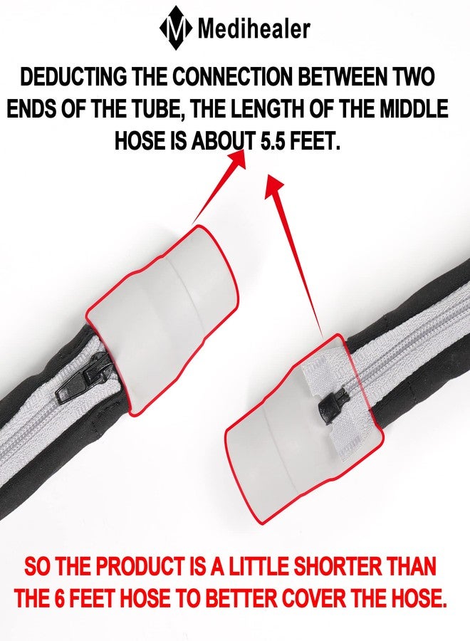 Medihealer CPAP Hose Cover Tube Covers Compatible with All RSM and PR Standard or Heated Tubing-Full Length Zipper&Light Weight&Insulate-6 Foot(Pack of 1). Great Value Supplies by Medihealer. - Image 2
